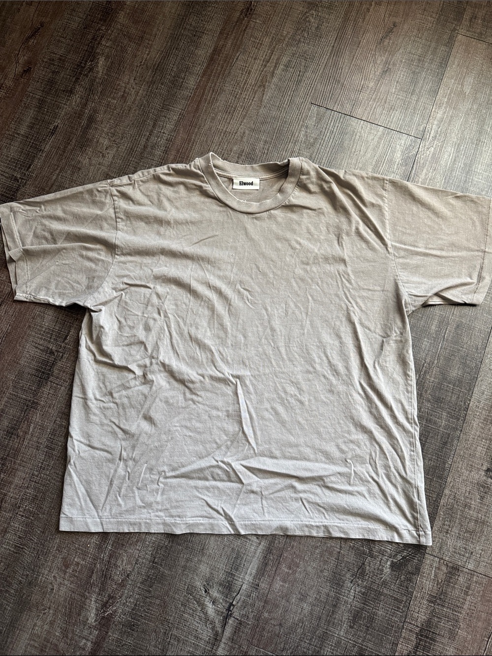 Elevated Crewneck T-Shirt - Neutral Beige